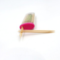 Plastic Bottle Packed Biodegradable Bamboo 2.0*65mm Toothpicks